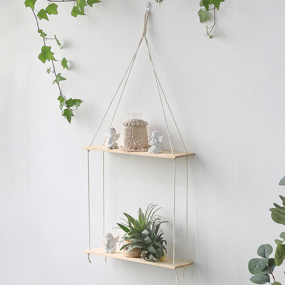 Wooden Wall Macrame