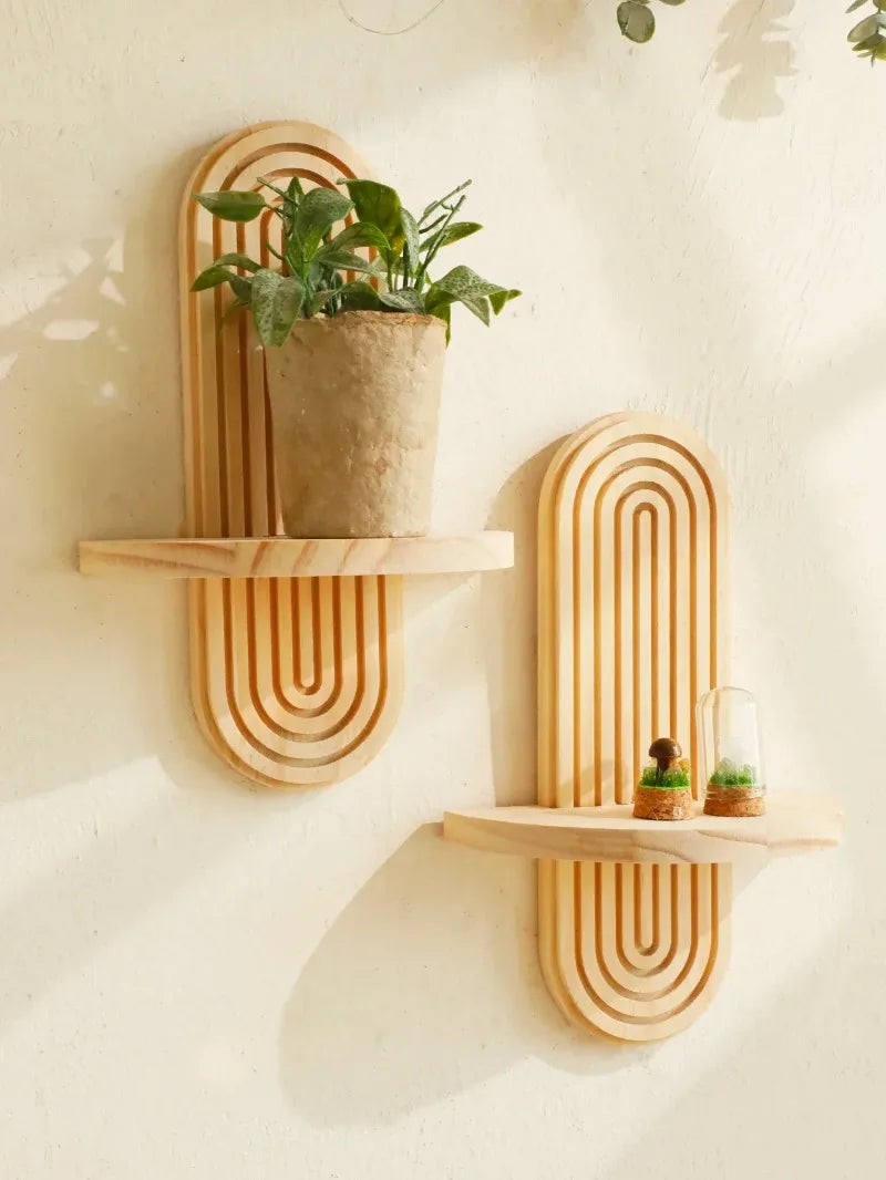 Wooden Wall Shelves