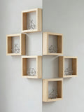 Wooden Cube Wall