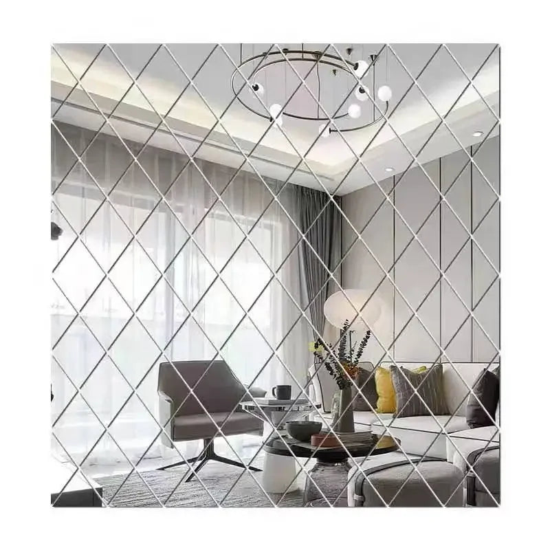 Diamonds Mirror Stickers